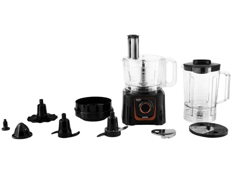 Multi Processador de Alimentos Arno 700W Preto Multichef MP72 24